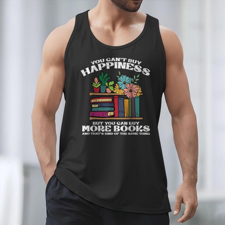 Happiness More Books Read Reading Librarian Men Women Kids Men Tank Top Happiness More Books Read Reading Librarian Men Women Kids Men Tank Top