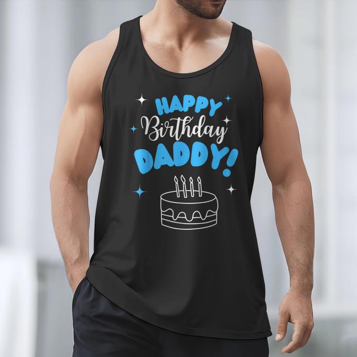 Happy Birthday Daddy Dad Birthday Bday Costume Family Party Men Tank Top