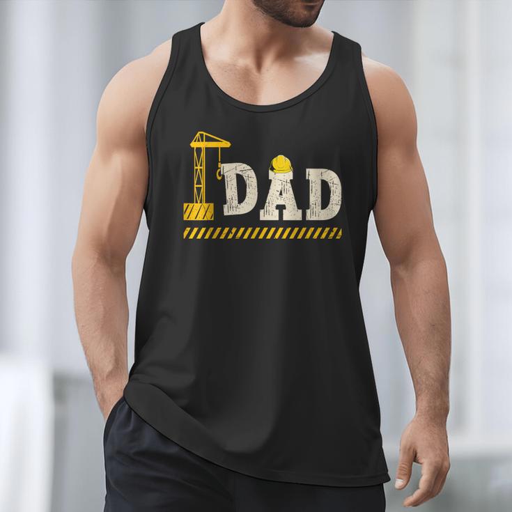 Happy Father's Day Construction For Son DAD Father's Day Men Tank Top