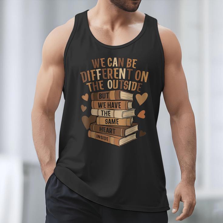 We Have The Same Heart History Month Book Lover Women Men Tank Top