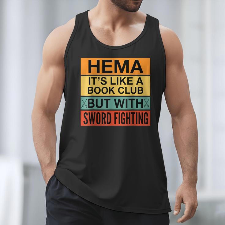 Hema Definition Like A Book Club With Swords Men Tank Top