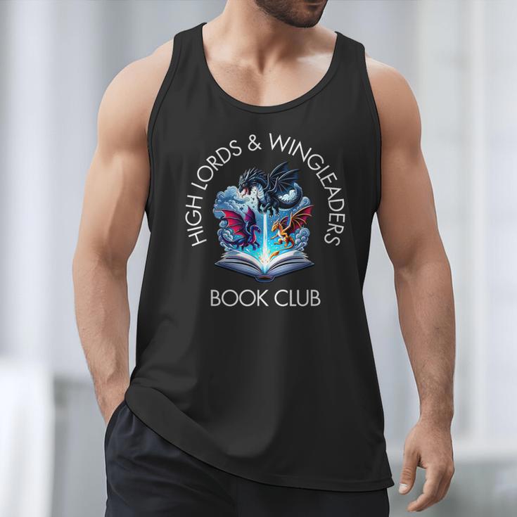 High Lords & Wingleaders Book Club Fantasy Storm Dragon Men Tank Top