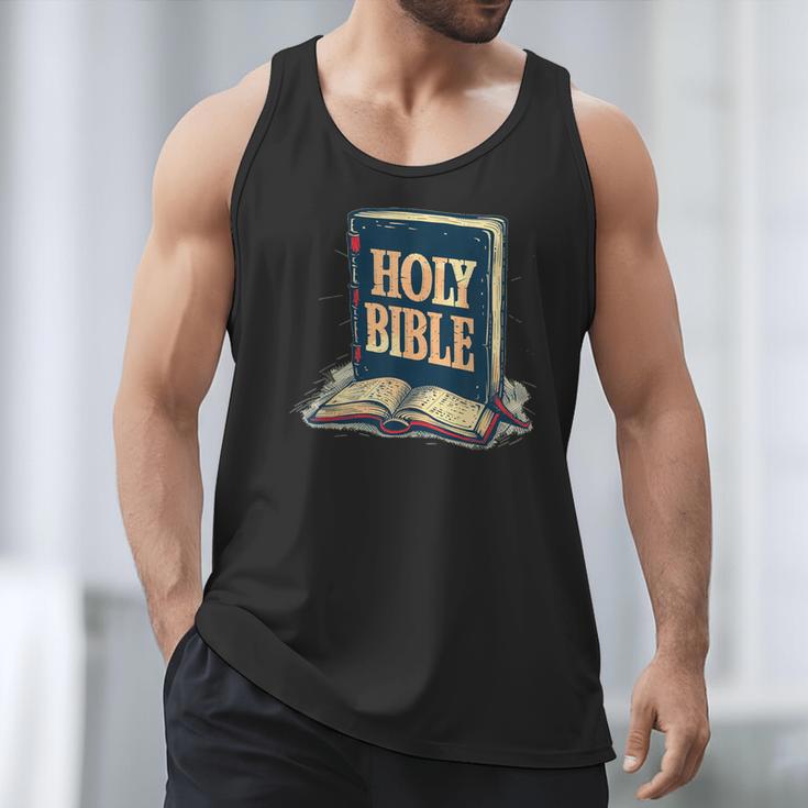Holy Book Costume For Jesus And Bible Lovers Men Tank Top