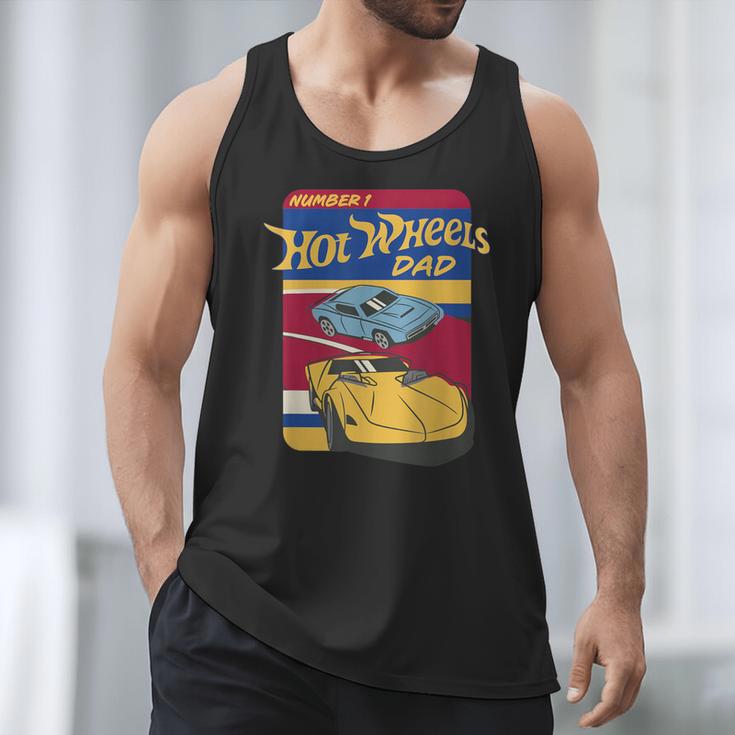 Hot Wheels Father's Day Number 1 Dad Men Tank Top