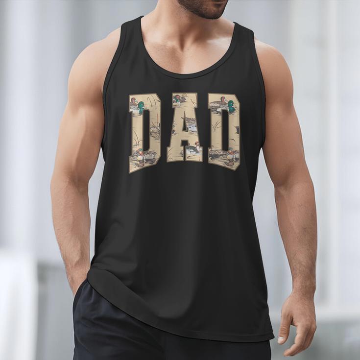 Hunting Dad Duck Camouflage Camo Waterfowl Duck Camo Men Men Tank Top