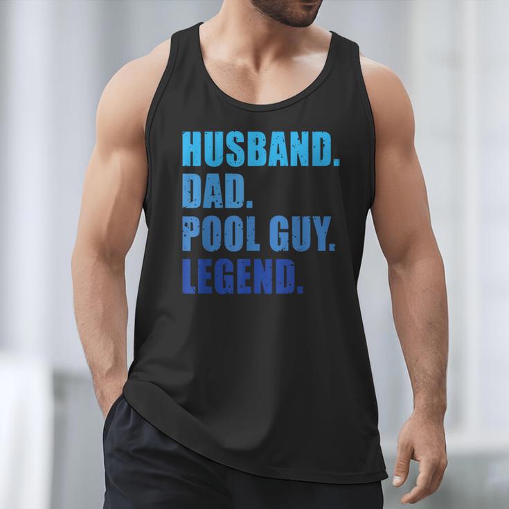 Husband Dad Pool Guy Legend Men Men Tank Top Husband Dad Pool Guy Legend Men Men Tank Top