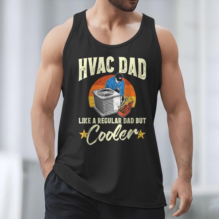 HVAC Dad But Cooler HVAC Technician Father Men Tank Top
