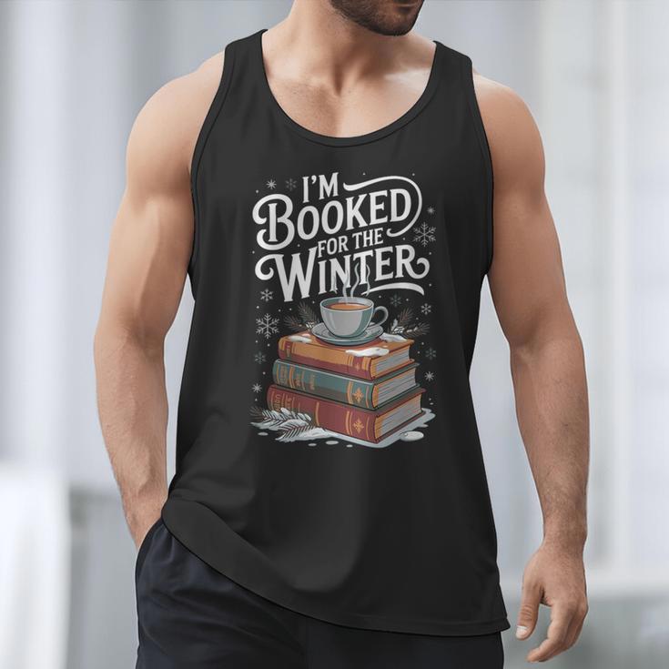 I'm Booked For The Winter Book Lover Men Tank Top