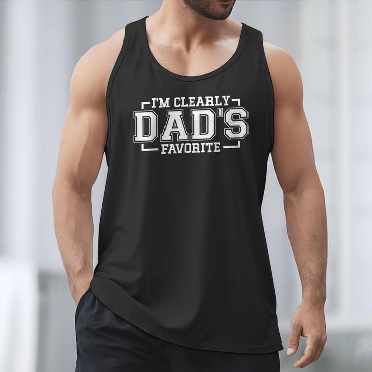 I'm Clearly Dad's Favorite Favorite Child And Favorite Son Men Tank Top