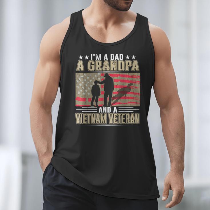 I'm A Dad a Grandpa And a Vietnam Veteran Men Tank Top