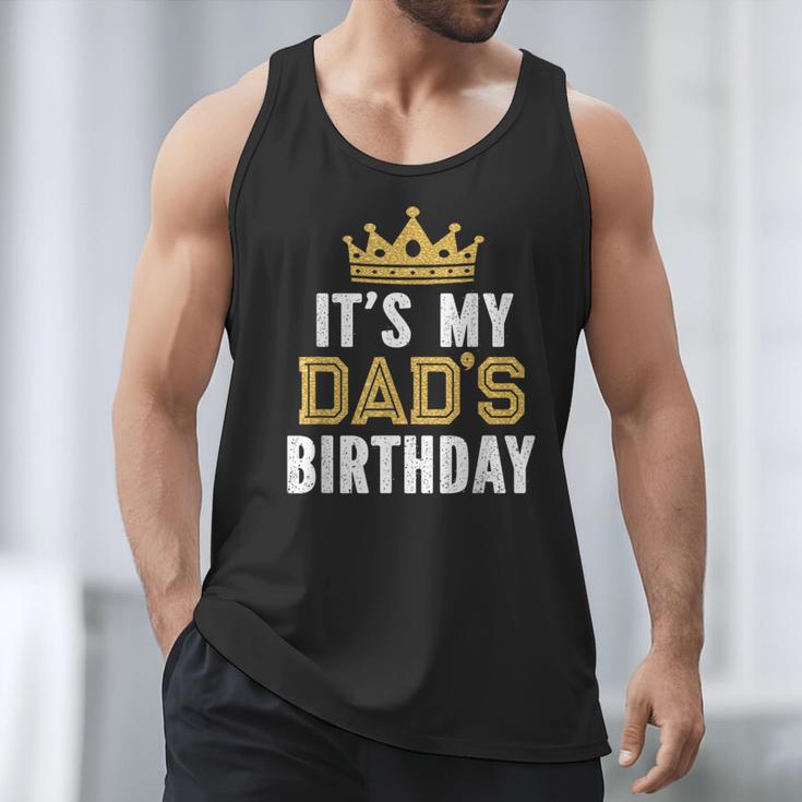 It's My Dad's Birthday Party Family Matching Small Men Tank Top It's My Dad's Birthday Party Family Matching Small Men Tank Top
