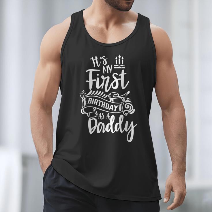 It's My First Birthday As A Daddy Party Dad Father Papa Men Tank Top
