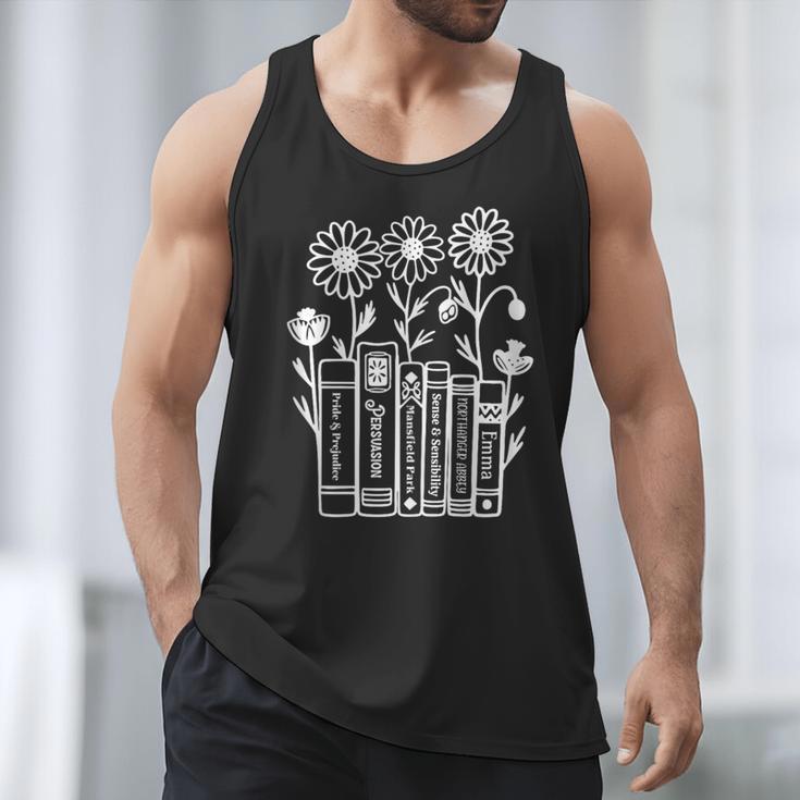 Jane Austen Books Men Tank Top