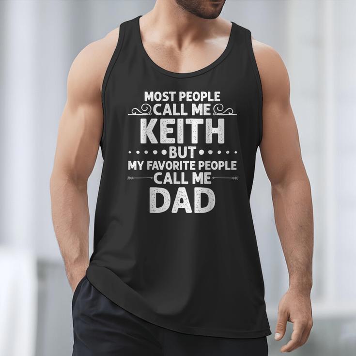 KEITH Name Father's Day Personalized Men Dad Men Tank Top