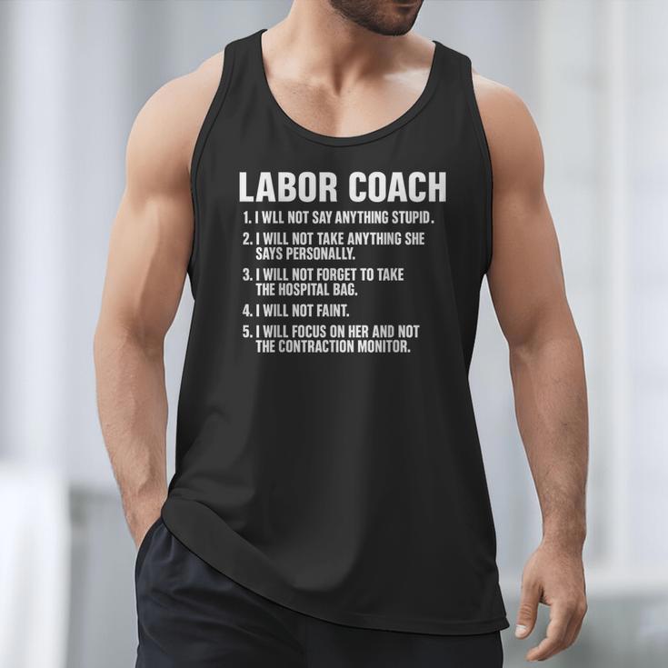 Labor Coach New Mom New Dad Hospital New Baby Shower Men Tank Top