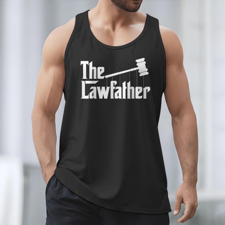 The Lawfather Father's Day Firm Lawyer Daddy Attorney Dad Men Tank Top