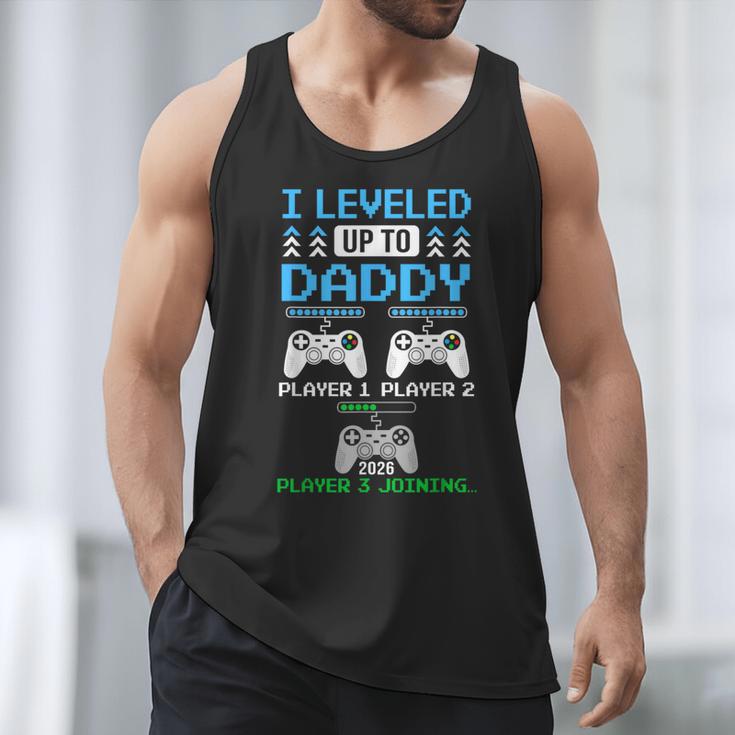 Leveled Up To Daddy Again Gamer Dad Est 2026 Men Tank Top