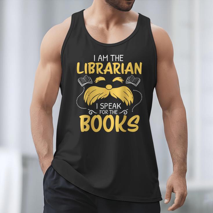 I Am Librarian Book Reader Library Book Reading Men Tank Top