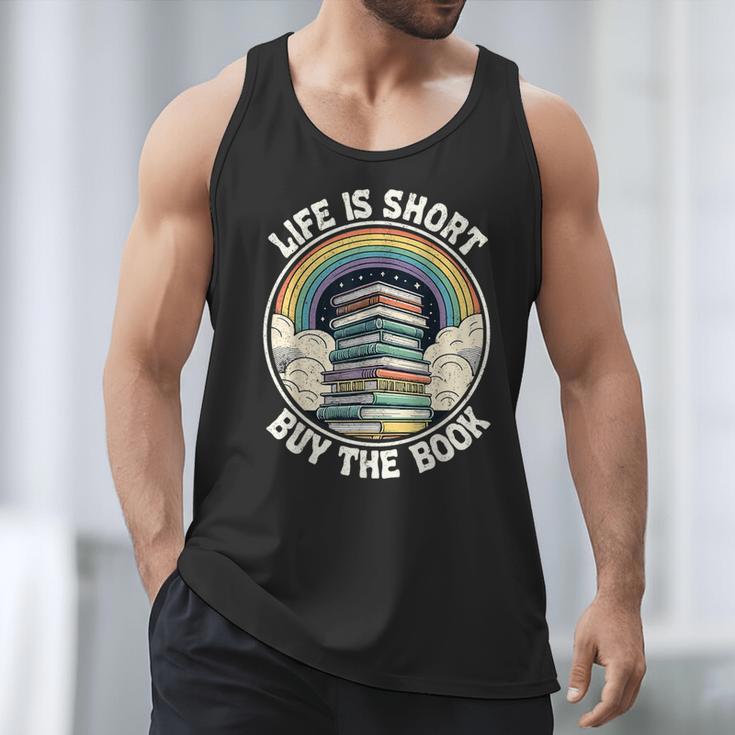 Life Is Short Buy The Book Reading Book Men Tank Top Life Is Short Buy The Book Reading Book Men Tank Top