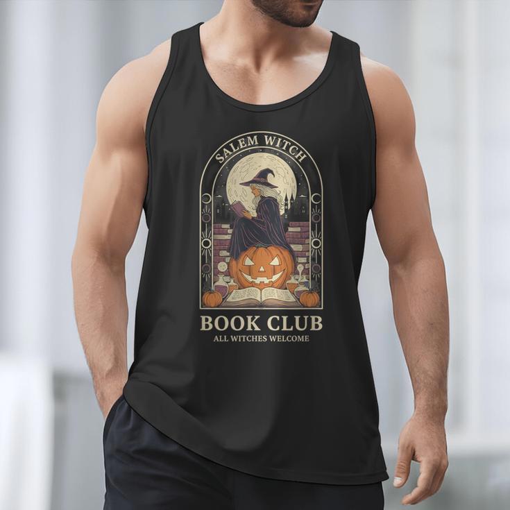 Literary Salem Witch Book Club All Witches Welcome Men Tank Top