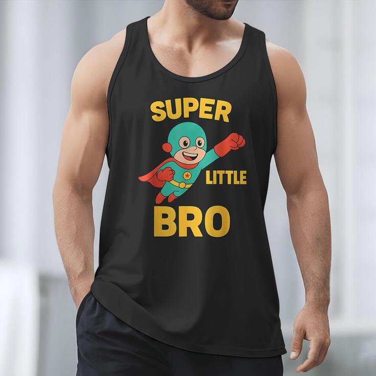 Little Cute Superhero Brother Comic Book Baby Bro Men Tank Top Little Cute Superhero Brother Comic Book Baby Bro Men Tank Top
