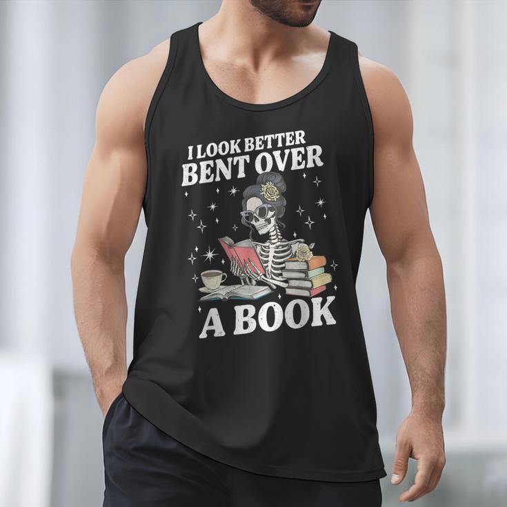 I Look Better Bent Over A Book Book Lover Men Tank Top