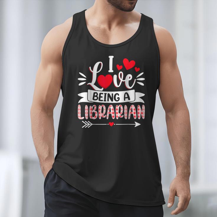 I Love Being A Librarian Library Book Valentine's Day Men Tank Top I Love Being A Librarian Library Book Valentine's Day Men Tank Top