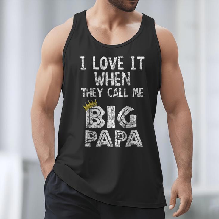 i Love It When You Call Me Big Papa Shirt Hip Hop Rap Dad Men Tank Top