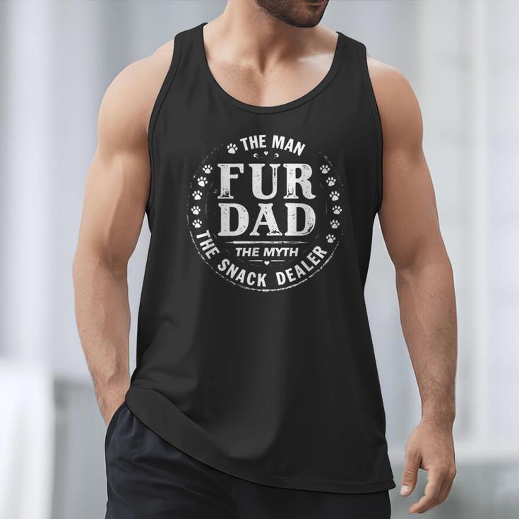 Man Myth Snack Dealer Fur Dad Cat Dog Father 0CTC0M Men Tank Top