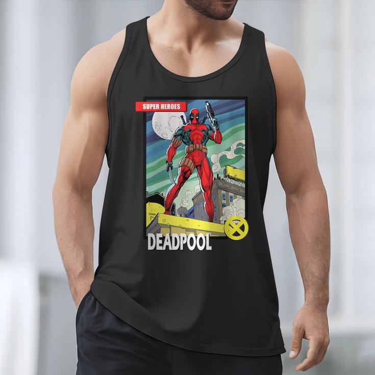 Marvel Comics Deadpool Vintage Book Art Men Tank Top Marvel Comics Deadpool Vintage Book Art Men Tank Top