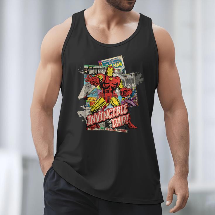 Marvel Iron Man Invincible Dad Father's Day Comic Retro Men Tank Top