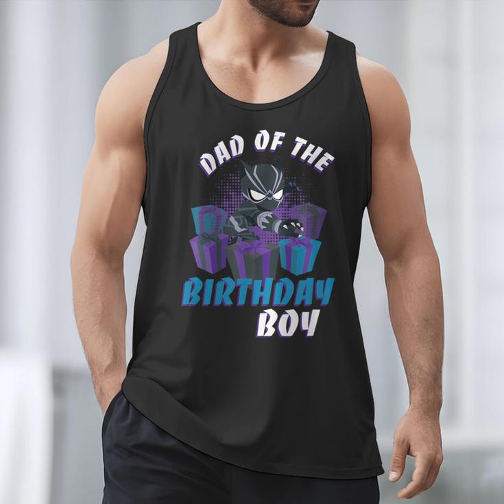 Marvel Panther Family Party Dad Of The Birthday Boy Men Tank Top