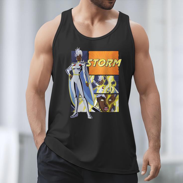 Marvel X-Men '97 Storm Vintage Classic Comic Book Panels Men Tank Top Marvel X-Men '97 Storm Vintage Classic Comic Book Panels Men Tank Top