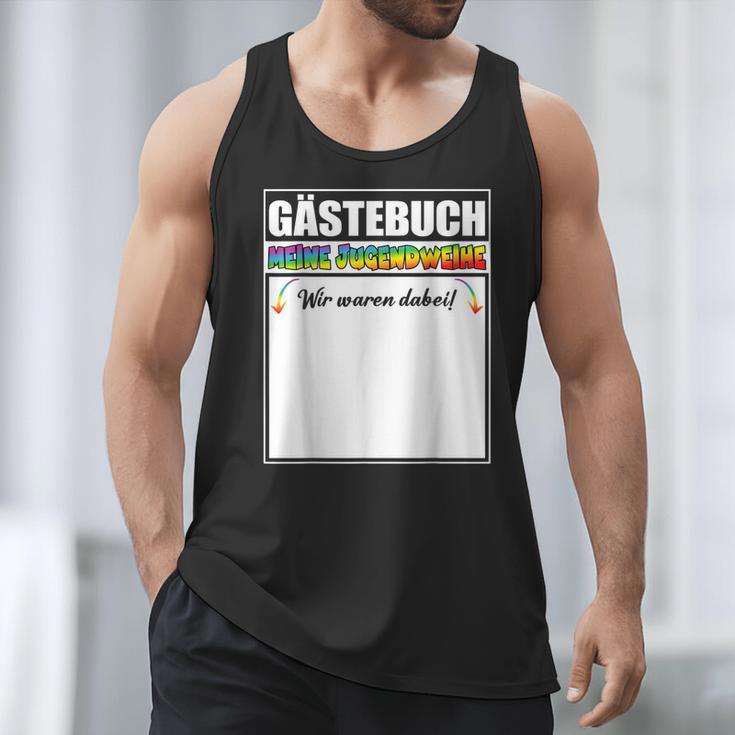 Meine Jugendweihe Guest Book Colourful Wir Waren Dabei MäDchen German Men Tank Top