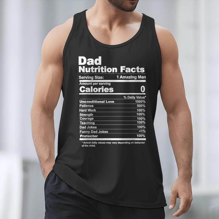 Miftees Fathers Day Tees Dad Nutrition Facts Men Tank Top Miftees Fathers Day Tees Dad Nutrition Facts Men Tank Top