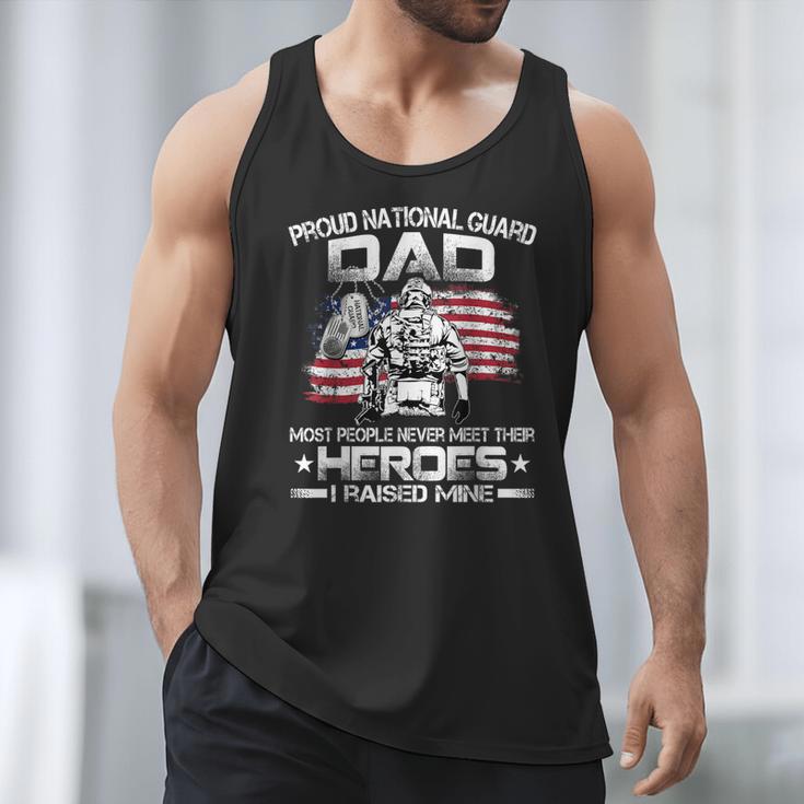 National Guard Graduation Proud National Guard Dad Men Tank Top