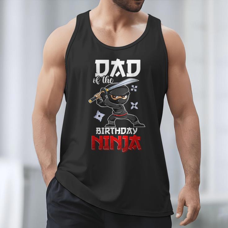 Ninja Favor Shirt For Men Dad Of The Birthday Boy Men Tank Top