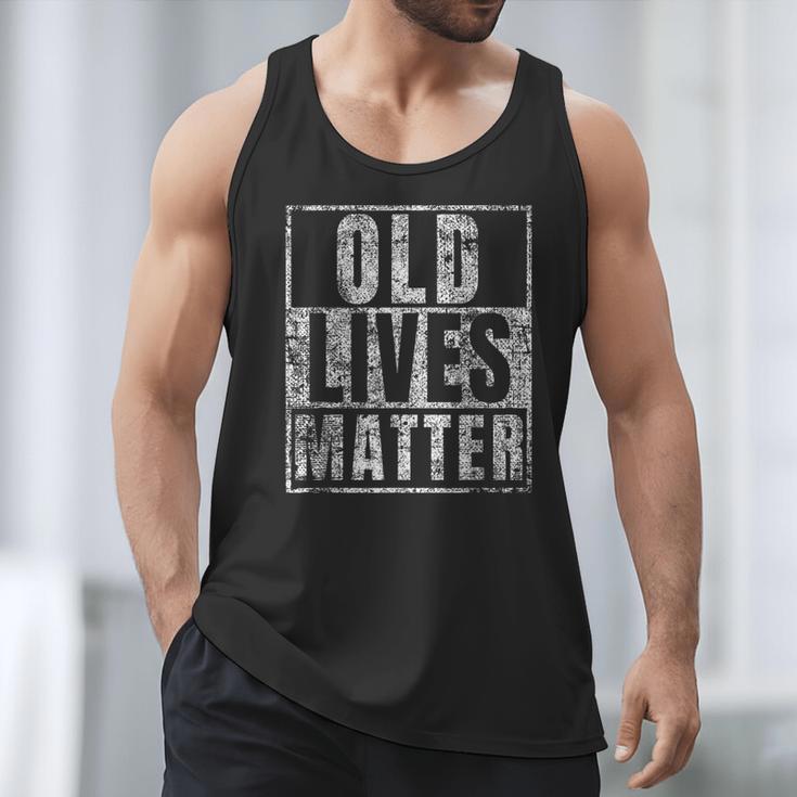 Old Lives Matter Birthday Party Gag For Dad Men Tank Top Old Lives Matter Birthday Party Gag For Dad Men Tank Top