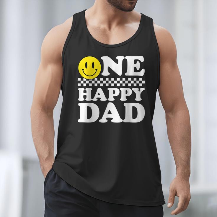 One Happy Dude Dad 1st Birthday Family Matching Men Tank Top