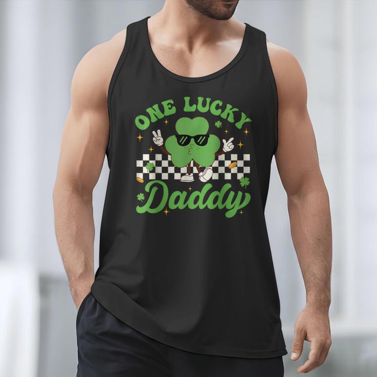 One Lucky Daddy St Patricks Day Dad Father Men Tank Top