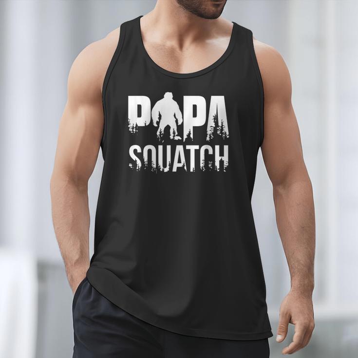 Papa Squatch For Dad Sasquatch Fathers Day Men Tank Top