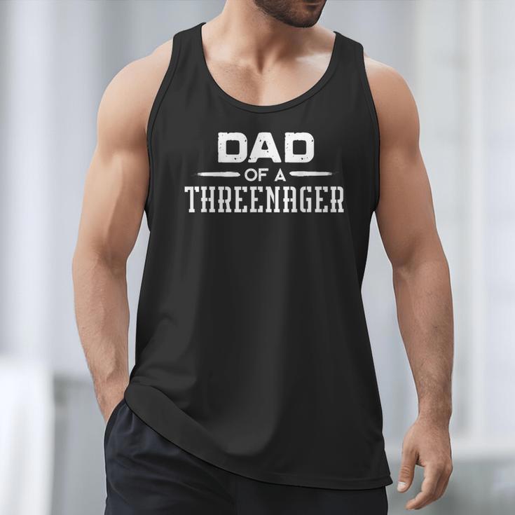 Parenting Dad Of A Threenager Men Tank Top