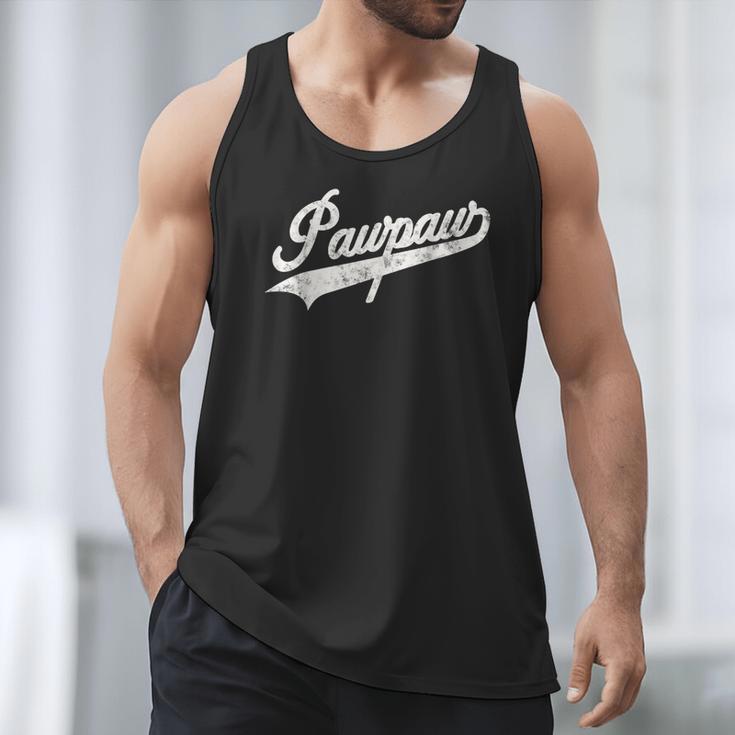 Pawpaw Vintage Retro Style For Dad Grandpa Men Tank Top