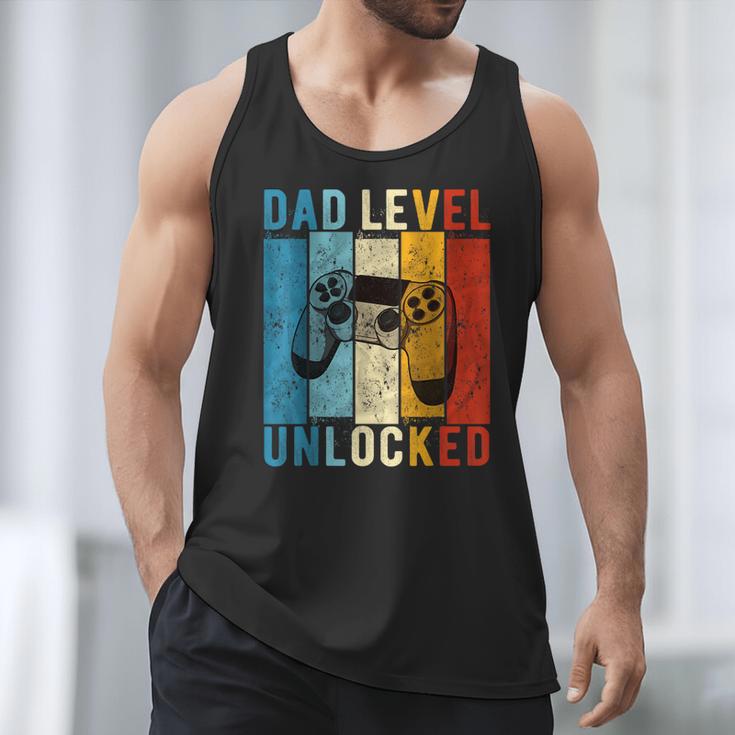 Pregnancy Announcement Dad Level Unlocked New Daddy Father Men Tank Top Pregnancy Announcement Dad Level Unlocked New Daddy Father Men Tank Top