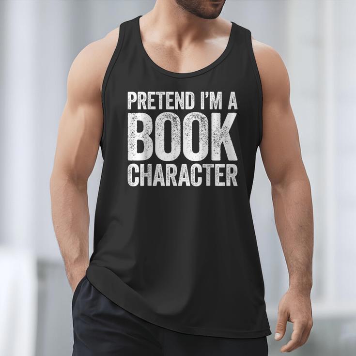 Pretend I'm A Book Character Shirt Adult Kids Costume Men Tank Top Pretend I'm A Book Character Shirt Adult Kids Costume Men Tank Top