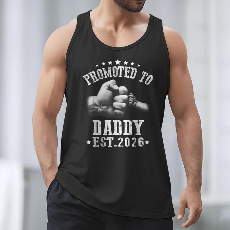 Promoted To Daddy Est 2026 Soon To Be Daddy 2026 Men Tank Top
