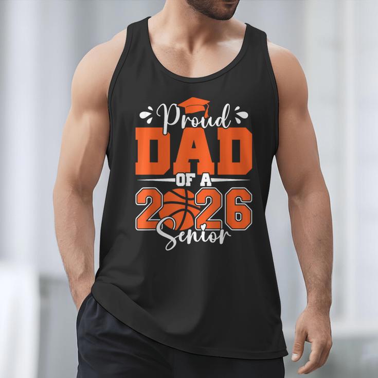 Proud Dad Of A 2026 Senior Basketball Graduation Family Men Tank Top