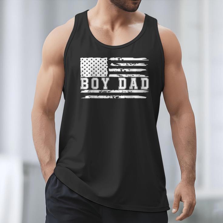Proud Dad Of Boy Father Of Boys For Dad Xmas Fathers Day Men Tank Top