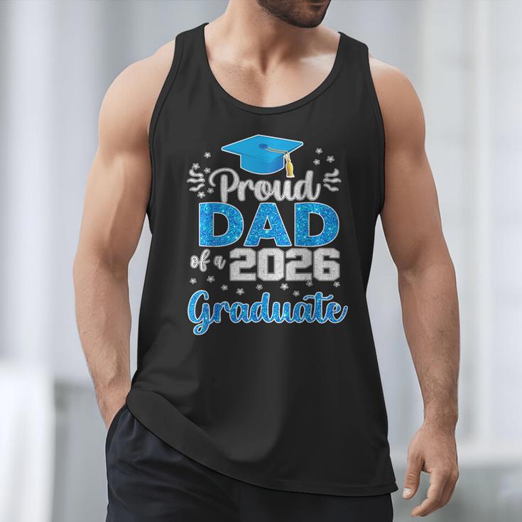 Proud Dad Of a Class Of 2026 Graduate Senior 2026 Men Tank Top
