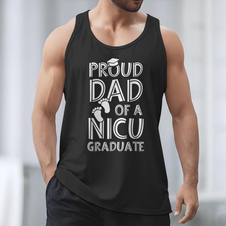 Proud Dad NICU Graduate Newborn Nurse Men Tank Top
